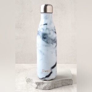 S’well White Marble Stainless Steel Water Bottle 17 oz